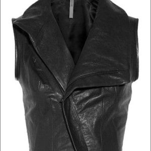 Leather vest